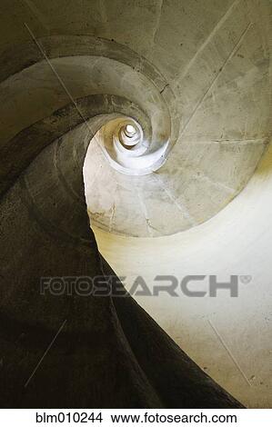 Stone spiral staircase View Large Photo Image Picture - Stone spiral staircase. Fotosearch