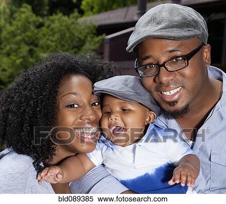 African American mother, father and baby son View Large Photo Image Stock Photography - African American mother, father and baby son. Fotosearch