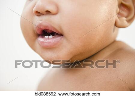 Close up of Black baby's mouth View Large Photo Image Stock Image - Close up of Black baby's mouth. Fotosearch