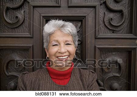 Smiling senior Hispanic woman View Large Photo Image Stock Image - Smiling senior Hispanic woman. Fotosearch