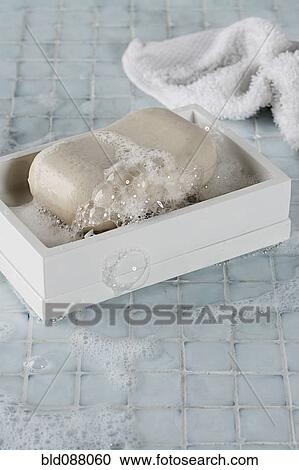 Soapy bar of soap in box View Large Photo Image Stock Image - Soapy bar of soap in box. Fotosearch