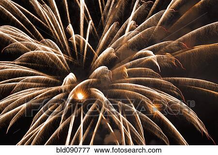 Fireworks exploding in sky View Large Photo Image Stock Photo - Fireworks exploding in sky. Fotosearch