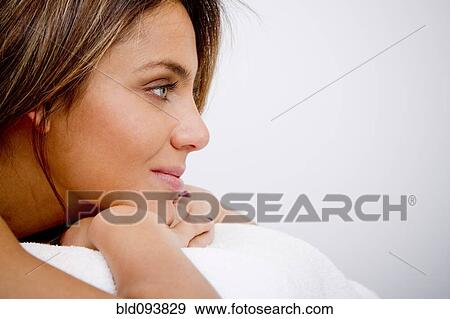 Hispanic woman laying on massage table View Large Photo Image Stock Photo - Hispanic woman laying on massage table. Fotosearch
