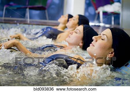 Hispanic woman soaking in hot tub View Large Photo Image Stock Photograph - Hispanic woman soaking in hot tub. Fotosearch