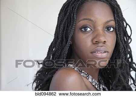 Serious Black woman View Large Photo Image Stock Image - Serious Black woman. Fotosearch