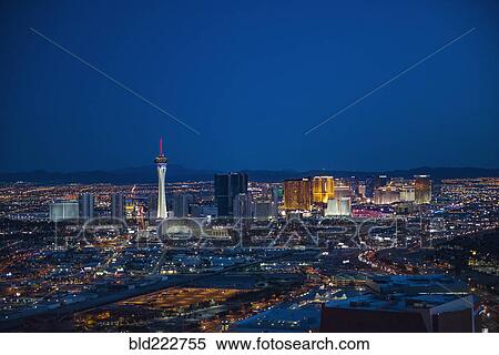 "Aerial view of illuminated cityscape, Las Vegas, Nevada, United States, " View Large Photo Image Stock Photography - "Aerial view of illuminated cityscape, Las Vegas, Nevada, United States, ". Fotosearch