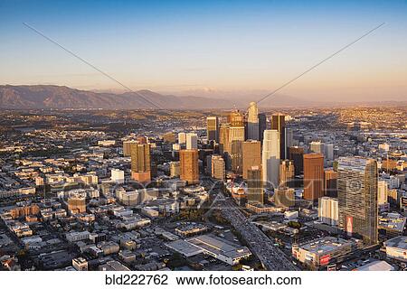 "Aerial view of Los Angeles cityscape, California, United States" View Large Photo Image Stock Image - "Aerial view of Los Angeles cityscape, California, United States". Fotosearch