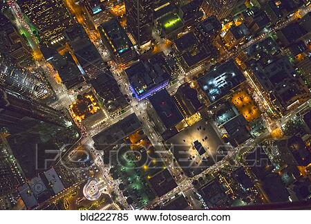 "Aerial view of Los Angeles cityscape lit up at night, California, United States" View Large Photo Image Stock Photography - "Aerial view of Los Angeles cityscape lit up at night, California, United States". Fotosearch