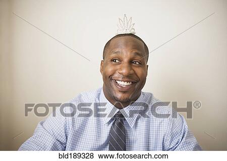 African man wearing tiara View Large Photo Image Stock Photo - African man wearing tiara. Fotosearch