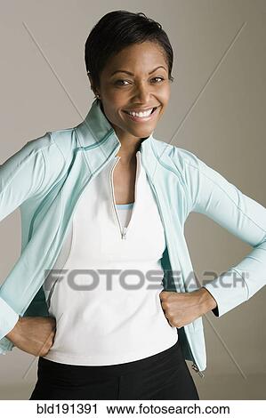 African woman with hands on hips View Large Photo Image Stock Image - African woman with hands on hips. Fotosearch