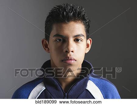Close up of Hispanic teenager View Large Photo Image Stock Photo - Close up of Hispanic teenager. Fotosearch