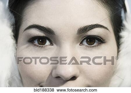 Close up of Mixed Race woman's eyes View Large Photo Image Stock Photo - Close up of Mixed Race woman's eyes. Fotosearch