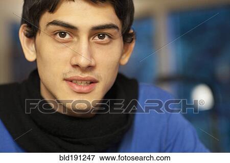 Mixed race man with serious expression View Large Photo Image Stock Photo - Mixed race man with serious expression. Fotosearch