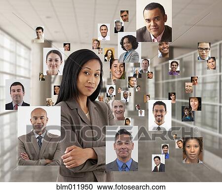 Montage of business people View Large Photo Image Stock Image - Montage of business people. Fotosearch