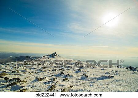 Stock Image - Mountain in winter. Fotosearch
