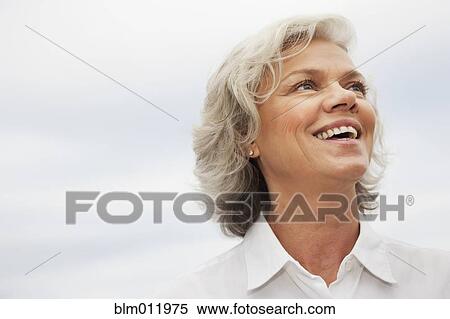 Smiling Caucasian woman View Large Photo Image Stock Photography - Smiling Caucasian woman. Fotosearch