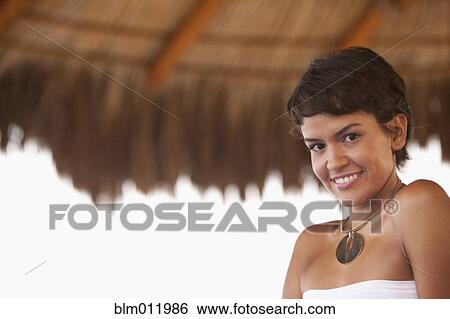 Smiling Hispanic woman View Large Photo Image Stock Photograph - Smiling Hispanic woman. Fotosearch