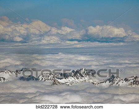 "Snow covered mountaintops above clouds, Six Rivers National Forest, California, United States, " View Large Photo Image Stock Photo - "Snow covered mountaintops above clouds, Six Rivers National Forest, California, United States, ". Fotosearch