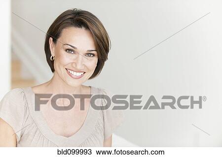Smiling Brazilian woman View Large Photo Image Stock Image - Smiling Brazilian woman. Fotosearch