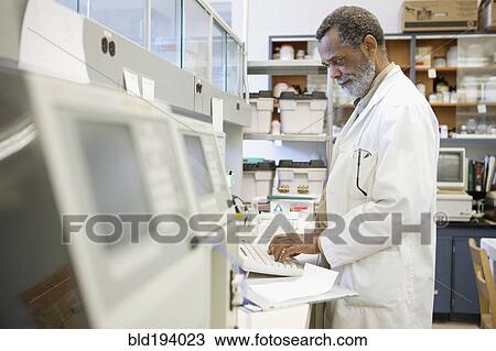 African American scientist working in laboratory View Large Photo Image Stock Image - African American scientist working in laboratory. Fotosearch