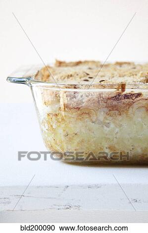 Stock Image - Close up of casserole. Fotosearch