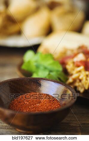 Close up of Mexican spices View Large Photo Image Stock Photo - Close up of Mexican spices. Fotosearch