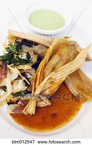 Stock Photo - Close up of traditional Mexican food. Fotosearch