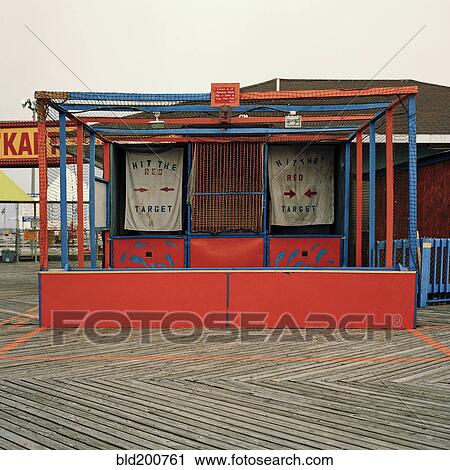 Closed amusement park game View Large Photo Image Stock Image - Closed amusement park game. Fotosearch