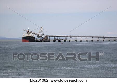 Container ship moored on dock View Large Photo Image Stock Image - Container ship moored on dock. Fotosearch