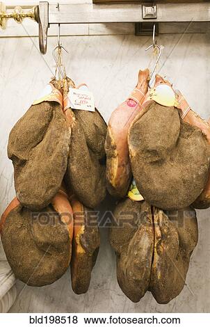 Cured Italian Parma ham or prosuitto View Large Photo Image Stock Photo - Cured Italian Parma ham or prosuitto. Fotosearch