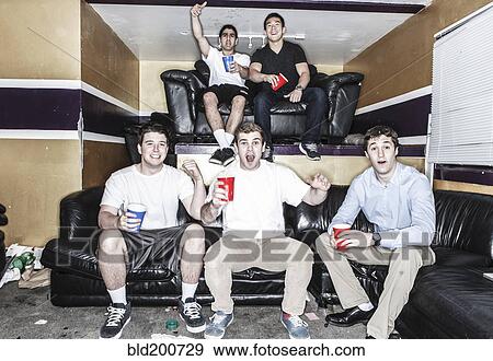 Stock Photo - Friends hanging out. Fotosearch
