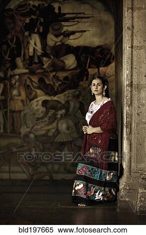 Hispanic woman in traditional clothing View Large Photo Image Stock Photography - Hispanic woman in traditional clothing. Fotosearch