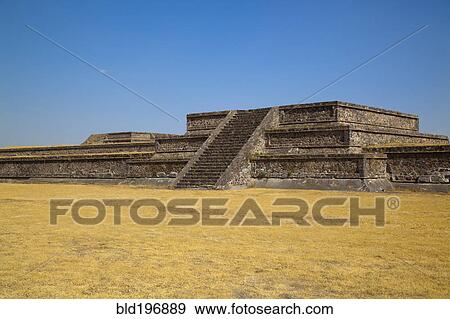 Historical site of Teotihuacan View Large Photo Image Stock Photo - Historical site of Teotihuacan. Fotosearch