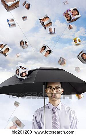Images of business people falling on Korean businessman's umbrella View Large Photo Image Stock Image - Images of business people falling on Korean businessman's umbrella. Fotosearch