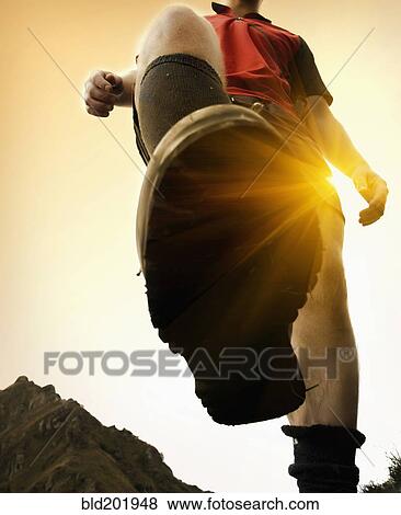Man hiking View Large Photo Image Stock Photo - Man hiking. Fotosearch