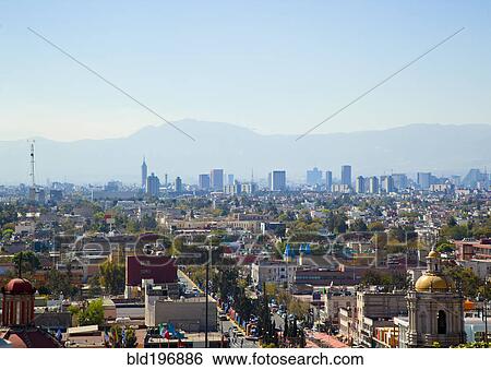 Stock Photograph - Mexican cityscape. Fotosearch