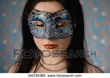 Middle Eastern woman in mask View Large Photo Image Stock Photography - Middle Eastern woman in mask. Fotosearch