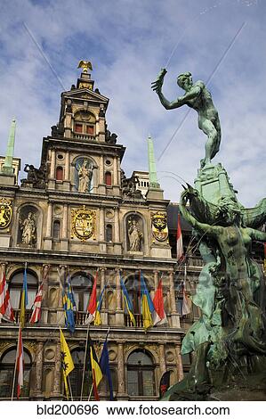 Ornate building and statue View Large Photo Image Stock Photograph - Ornate building and statue. Fotosearch