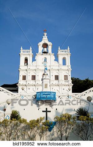 Ornate church and bell tower of the Church of the Immaculate Conception View Large Photo Image Stock Image - Ornate church and bell tower of the Church of the Immaculate Conception. Fotosearch