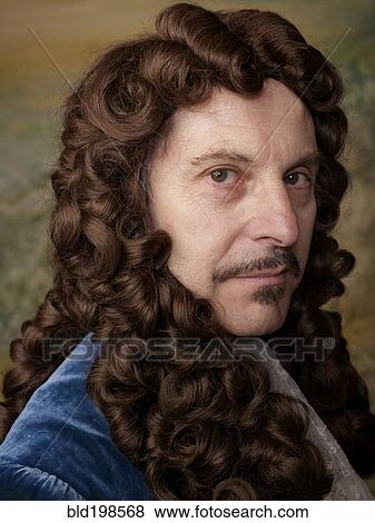 Stock Photo - Portrait of actor dressed in old-fashioned costume. Fotosearch