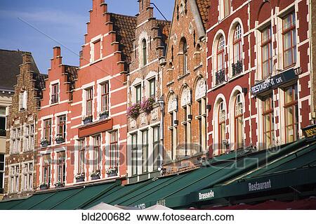 Quaint buildings and awnings View Large Photo Image Stock Image - Quaint buildings and awnings. Fotosearch