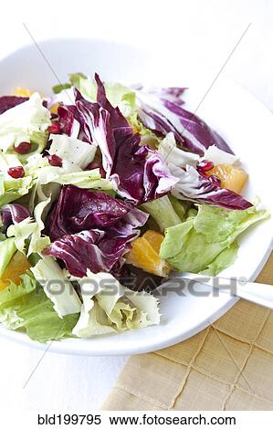 Stock Photography - Salad in bowl. Fotosearch