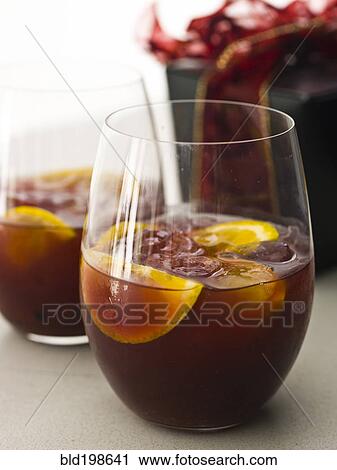 Sangria in glasses View Large Photo Image Stock Image - Sangria in glasses. Fotosearch