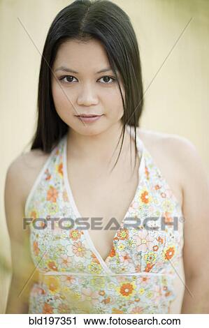 Serious Vietnamese woman View Large Photo Image Stock Image - Serious Vietnamese woman. Fotosearch