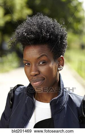 Skeptical Black woman View Large Photo Image Stock Photo - Skeptical Black woman. Fotosearch