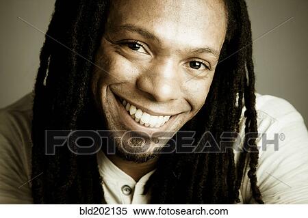 Smiling African American man View Large Photo Image Stock Photography - Smiling African American man. Fotosearch