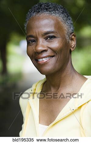 Stock Photography - Smiling African American woman. Fotosearch