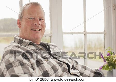 Smiling Caucasian man View Large Photo Image Stock Photograph - Smiling Caucasian man. Fotosearch