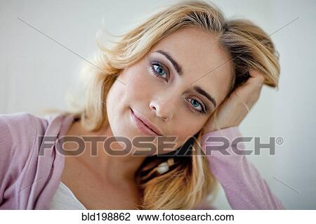 Smiling Caucasian woman View Large Photo Image Stock Image - Smiling Caucasian woman. Fotosearch