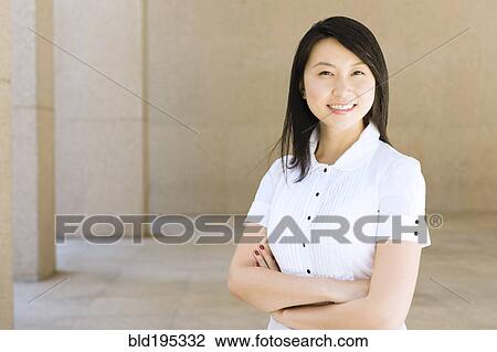 Smiling Chinese businesswoman View Large Photo Image Stock Image - Smiling Chinese businesswoman. Fotosearch